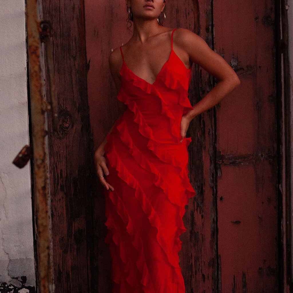 Vestido largo elegante