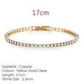 Pulsera tenis de circonitas Celia