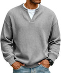 Jersey de gofre efecto capas Iker - Gris