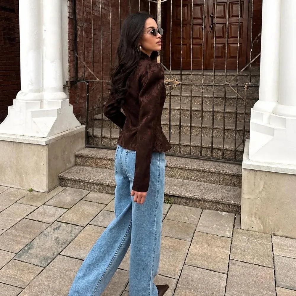 Chaqueta Valeria vista de espalda