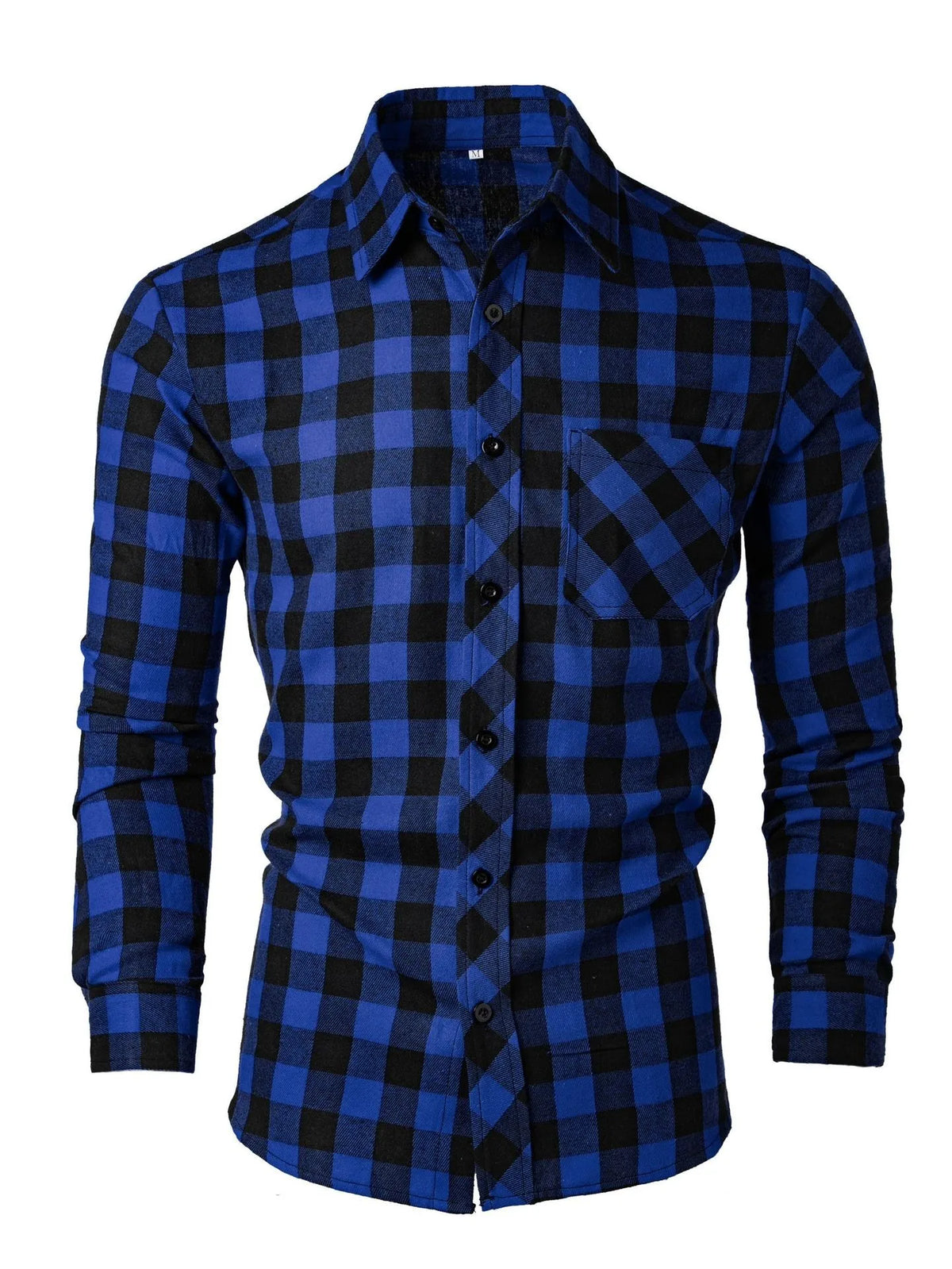 Camisa de cuadros Milo en azul