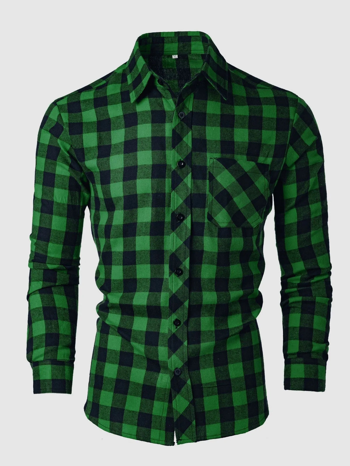 Camisa de cuadros Milo en verde