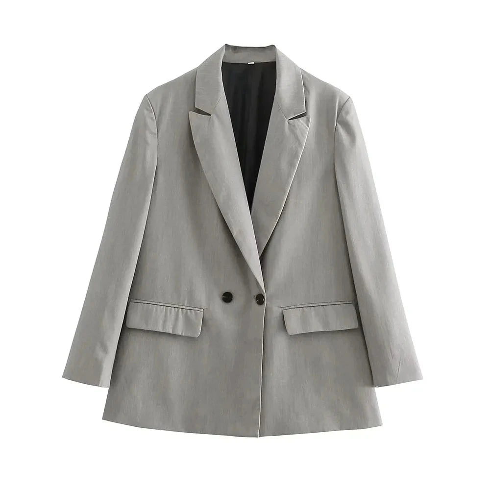 Blazer oversize cruzado Vera