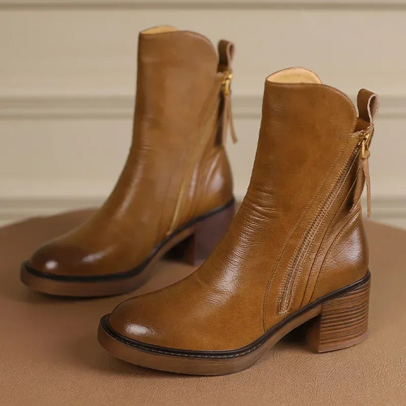 Botines Alba en camel - Nordiva