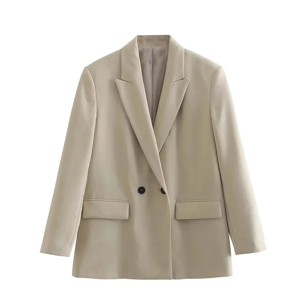 Blazer oversize cruzado Vera