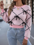 Jersey de lazos Mimi - Rosa