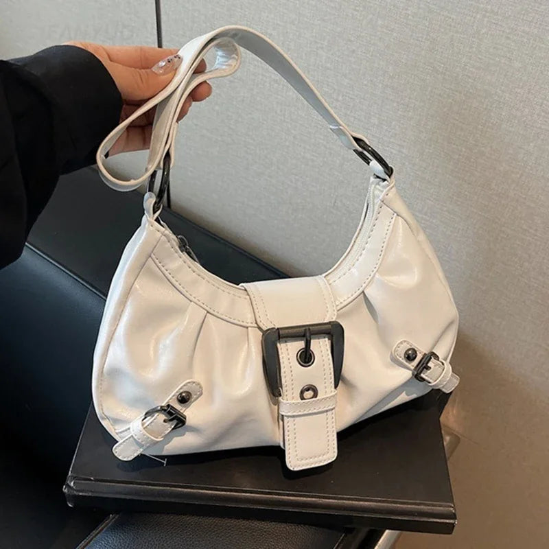 Bolso hobo con hebilla Marta