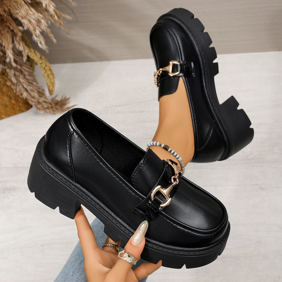 Mocasines Bruna con vaqueros - Nordiva