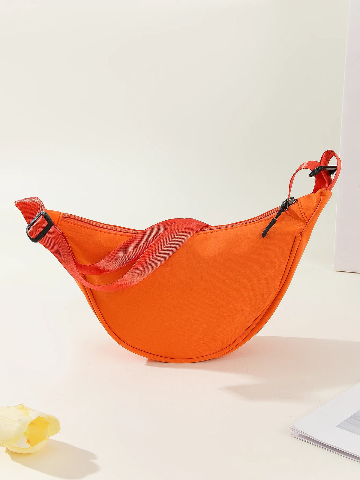 Bolso media luna Aitana - Naranja