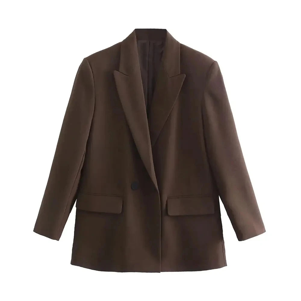 Blazer oversize cruzado Vera