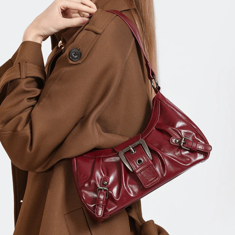 Bolso hobo con hebilla Marta