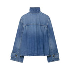 Chaqueta vaquera de cuello alto Jade