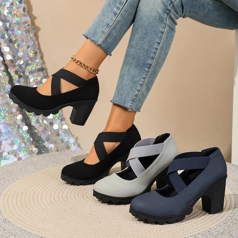 Zapatos Mary Jane con plataforma Inés