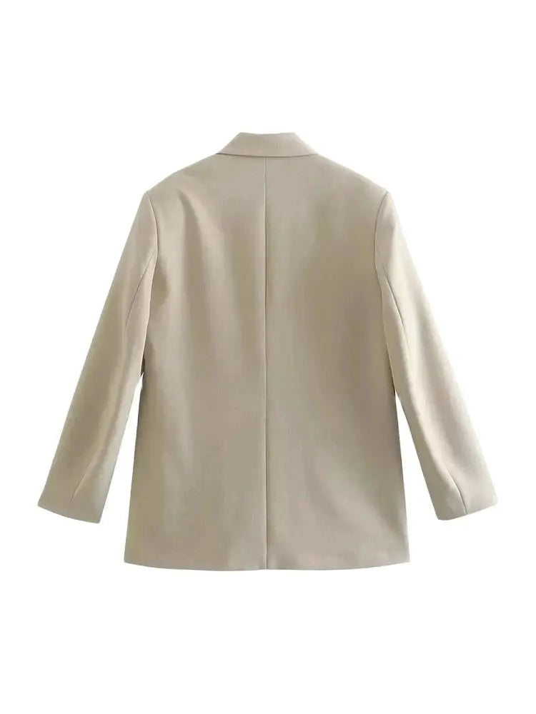 Blazer oversize cruzado Vera