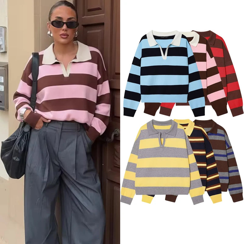 Jersey polo de rayas Chloé