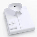 Camisa elástica de oficina Emil en blanco