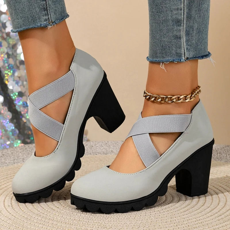 Zapatos Mary Jane con plataforma Inés