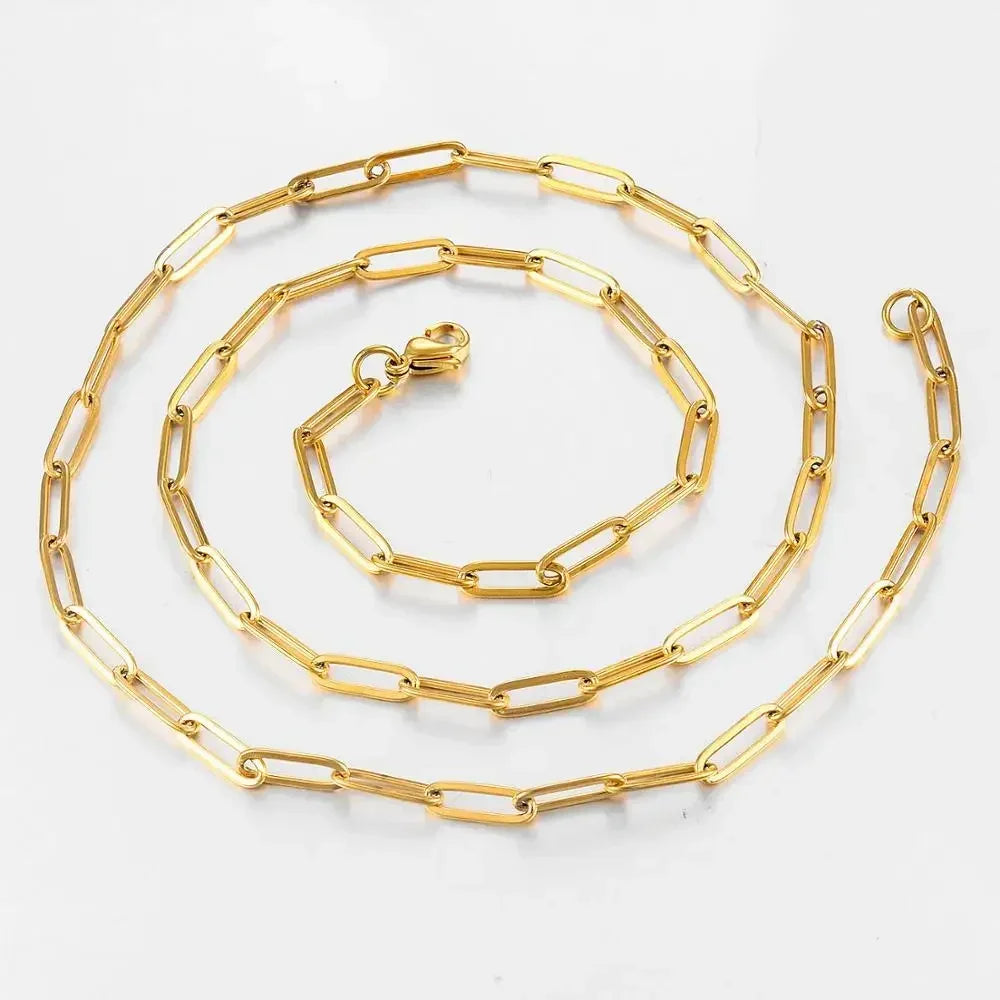 Collar de eslabones clip Luz
