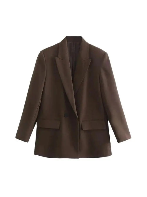 Blazer oversize cruzado Vera