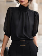 Blusa Adela en negro