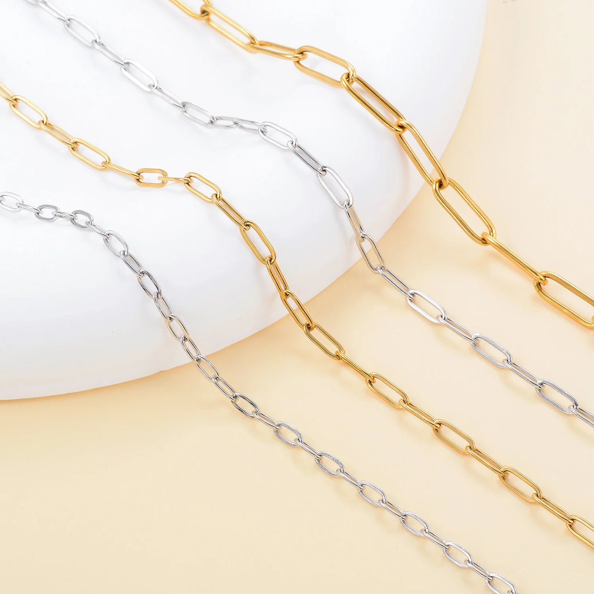 Collar de eslabones clip Luz