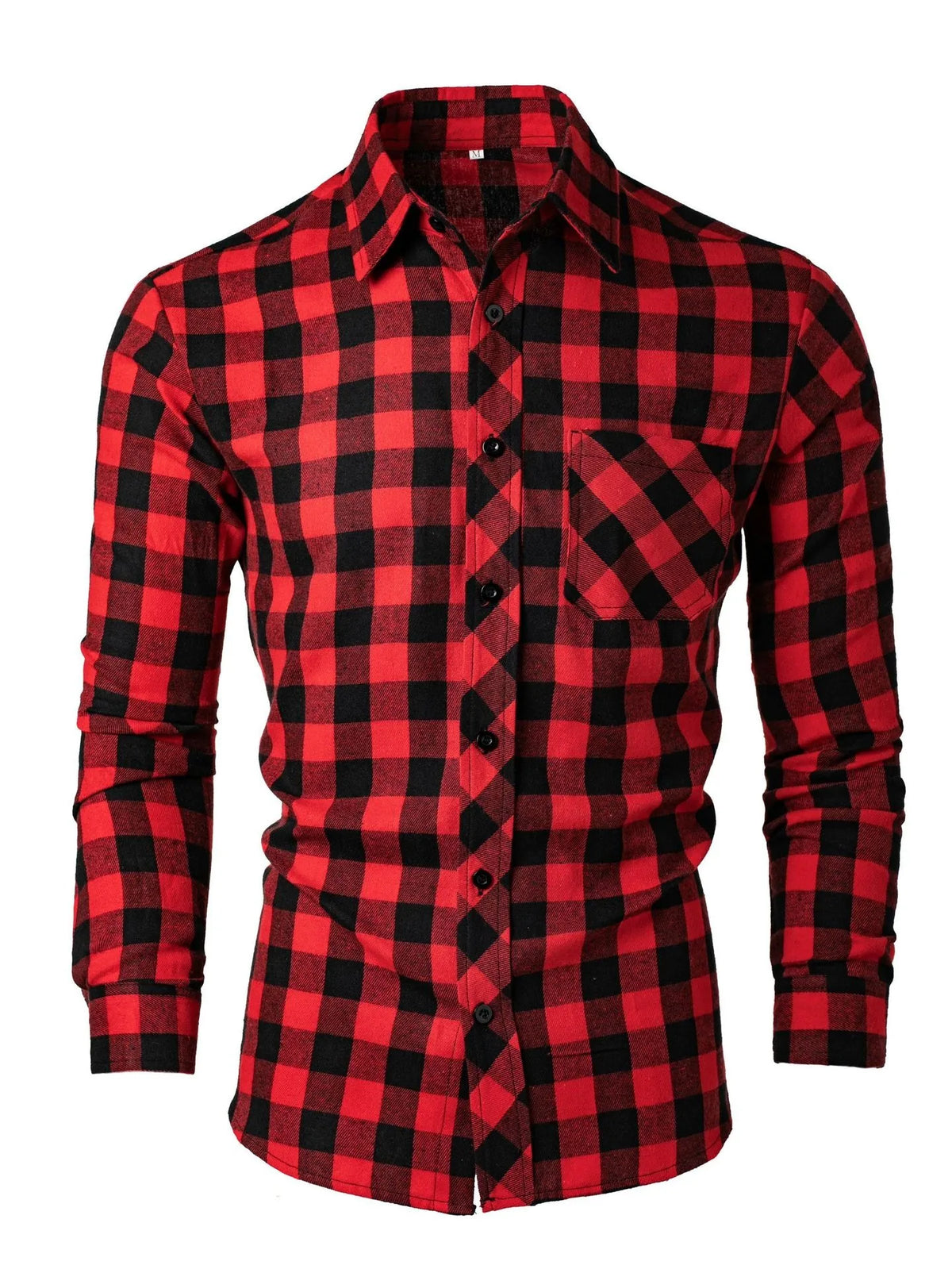 Camisa de cuadros Milo en rojo
