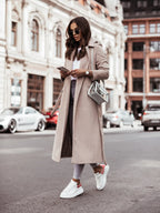 Abrigo Amaia en beige - Nordiva
