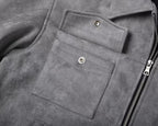 Noah Suede Overshirt Jacket