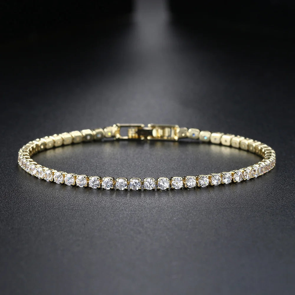 Pulsera tenis de circonitas Celia