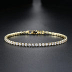 Pulsera tenis de circonitas Celia
