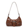 Bolso hobo con hebilla Marta - Marrón