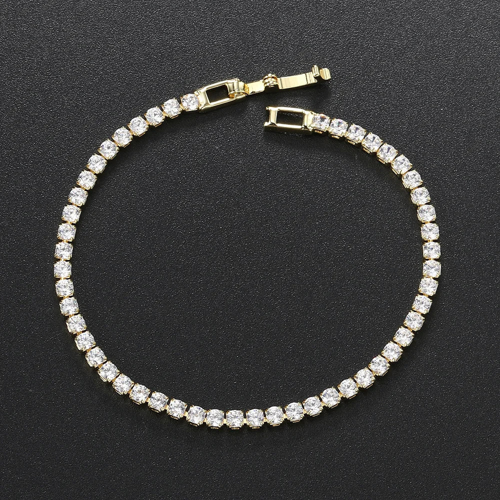 Pulsera tenis de circonitas Celia