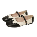 Mary Jane brogue bicolor Colette