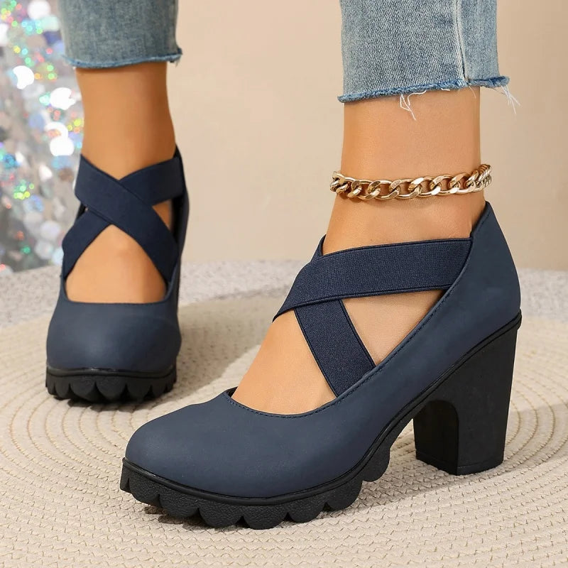 Zapatos Mary Jane con plataforma Inés