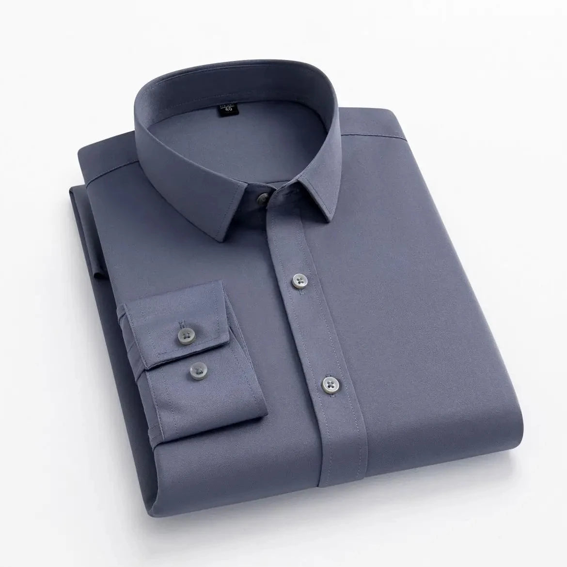 Camisa de vestir sin planchar Nolan en gris