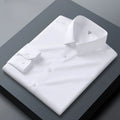 Camisa de seda de hielo Otto en blanco