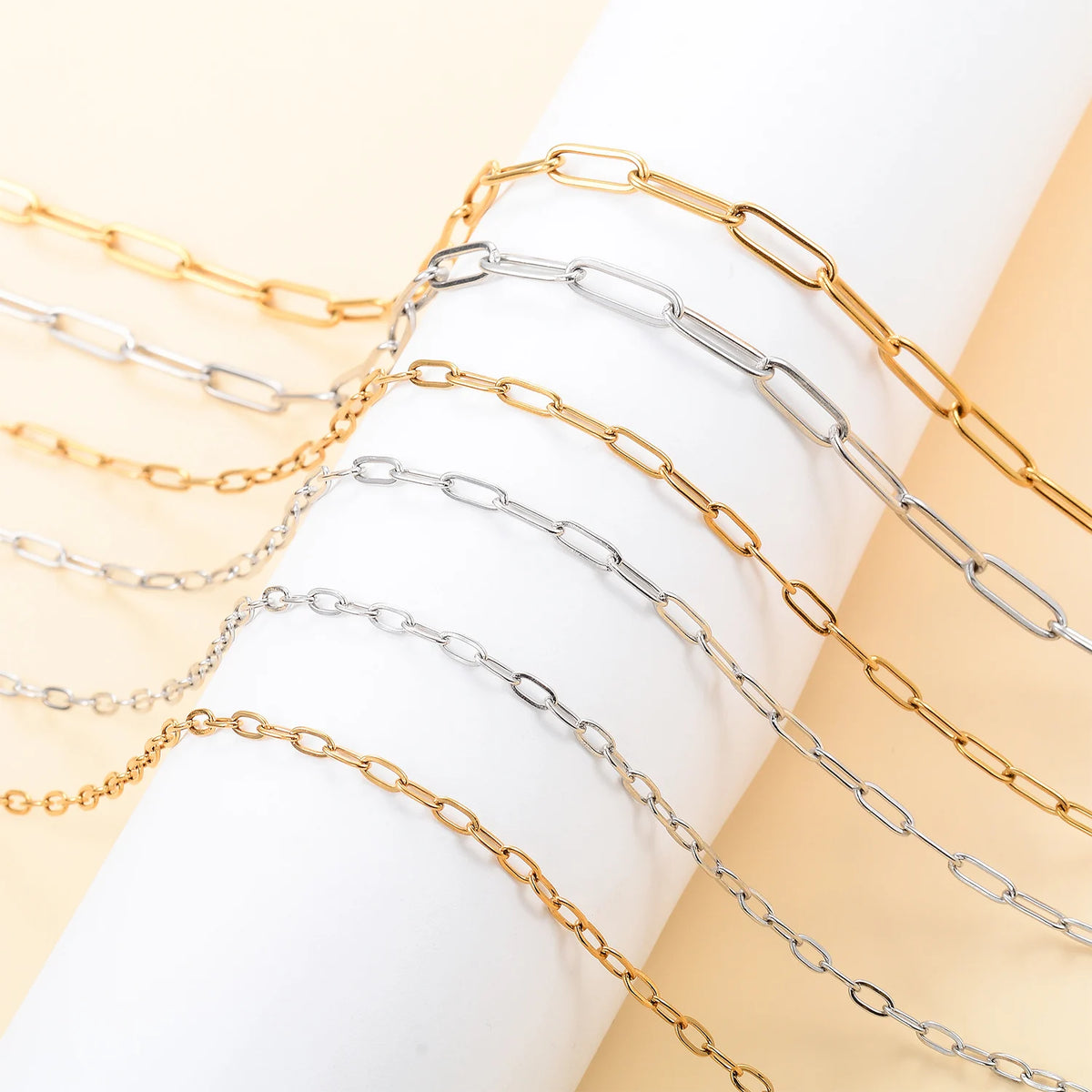 Collar de eslabones clip Luz