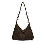 Bolso hobo de leopardo Leire