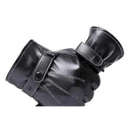 Guantes táctiles Gael con puño liso