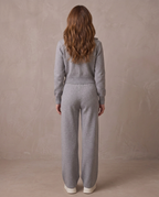 Conjunto de punto con cremallera Lorena, otra vista - Gris