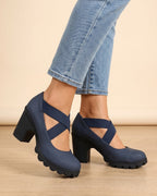 Zapatos Mary Jane con plataforma Inés