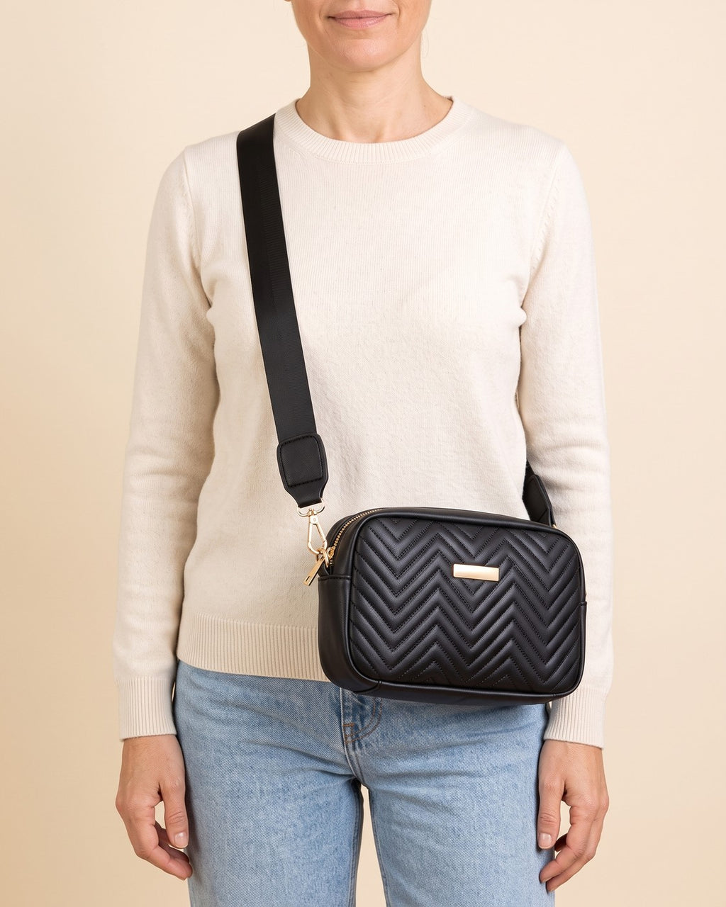 Bolso bandolera acolchado Nerea