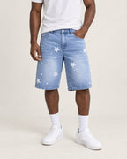 Shorts vaqueros con estrellas Carter