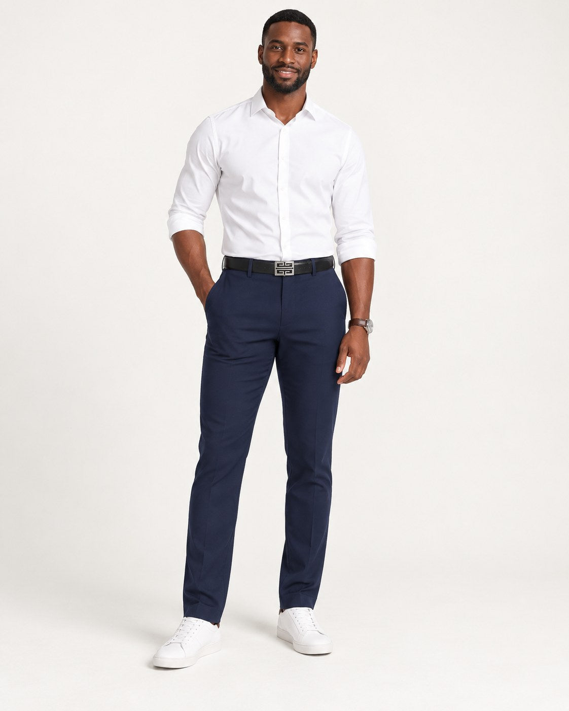Pantalon de vestir elastico Dario