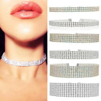 Crystal Rhinestone Choker